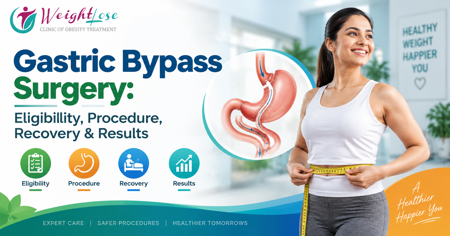 Gastric Bypass Surgery: Eligibility, Procedure, Recovery & Results
